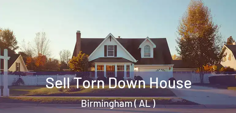  Sell Torn Down House Birmingham ( AL )